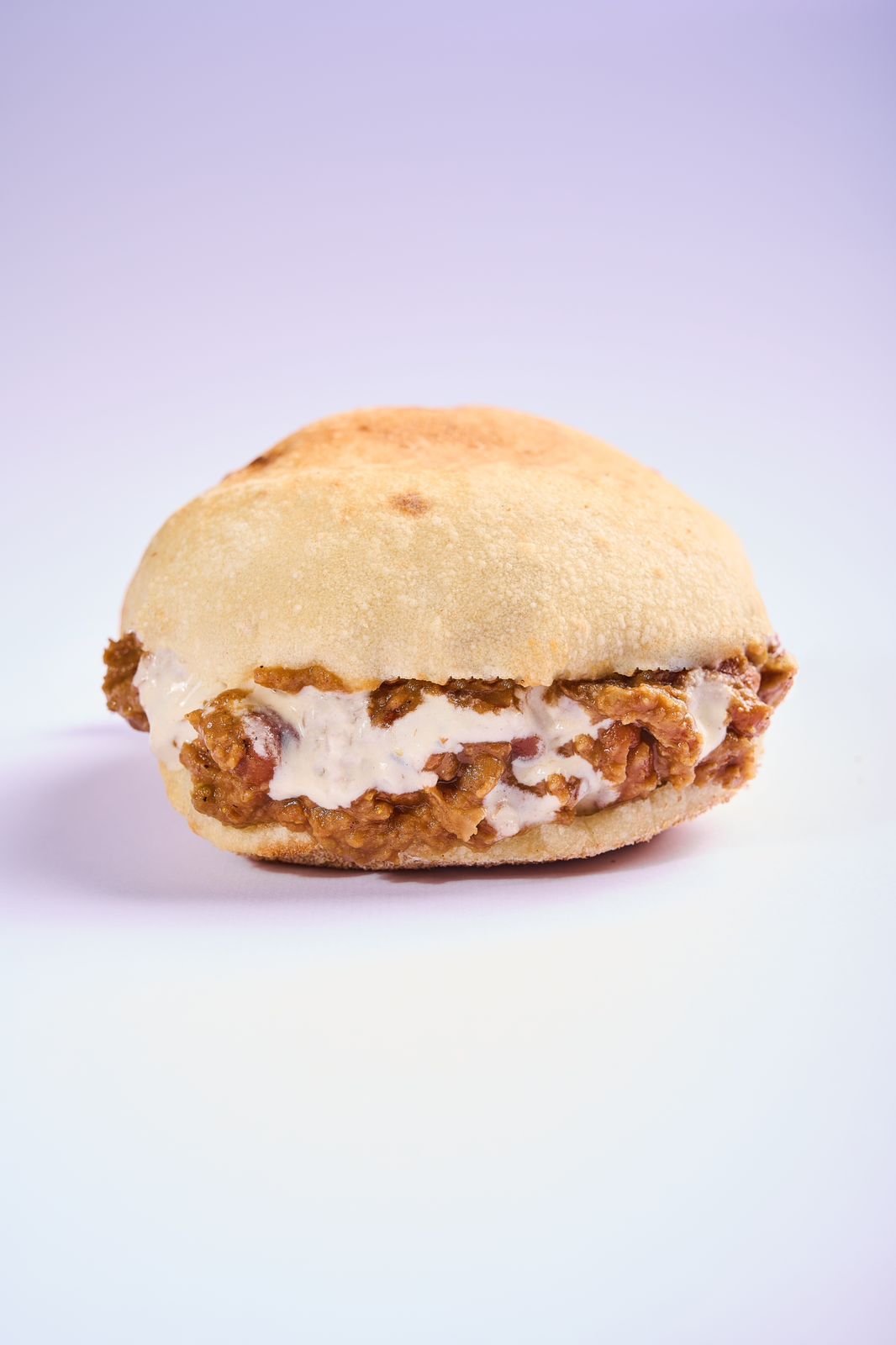 Foul With Tahini Sandwich