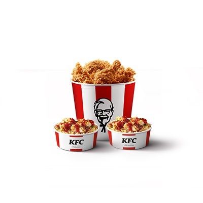 18 Pcs Fiesta Bucket