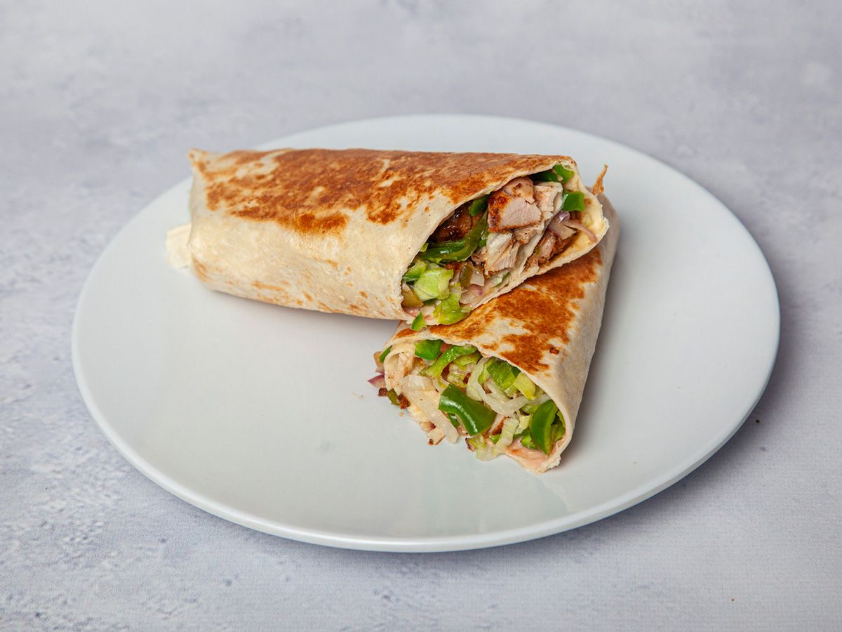 Fajita Mexican Sandwich - Syrian Roll