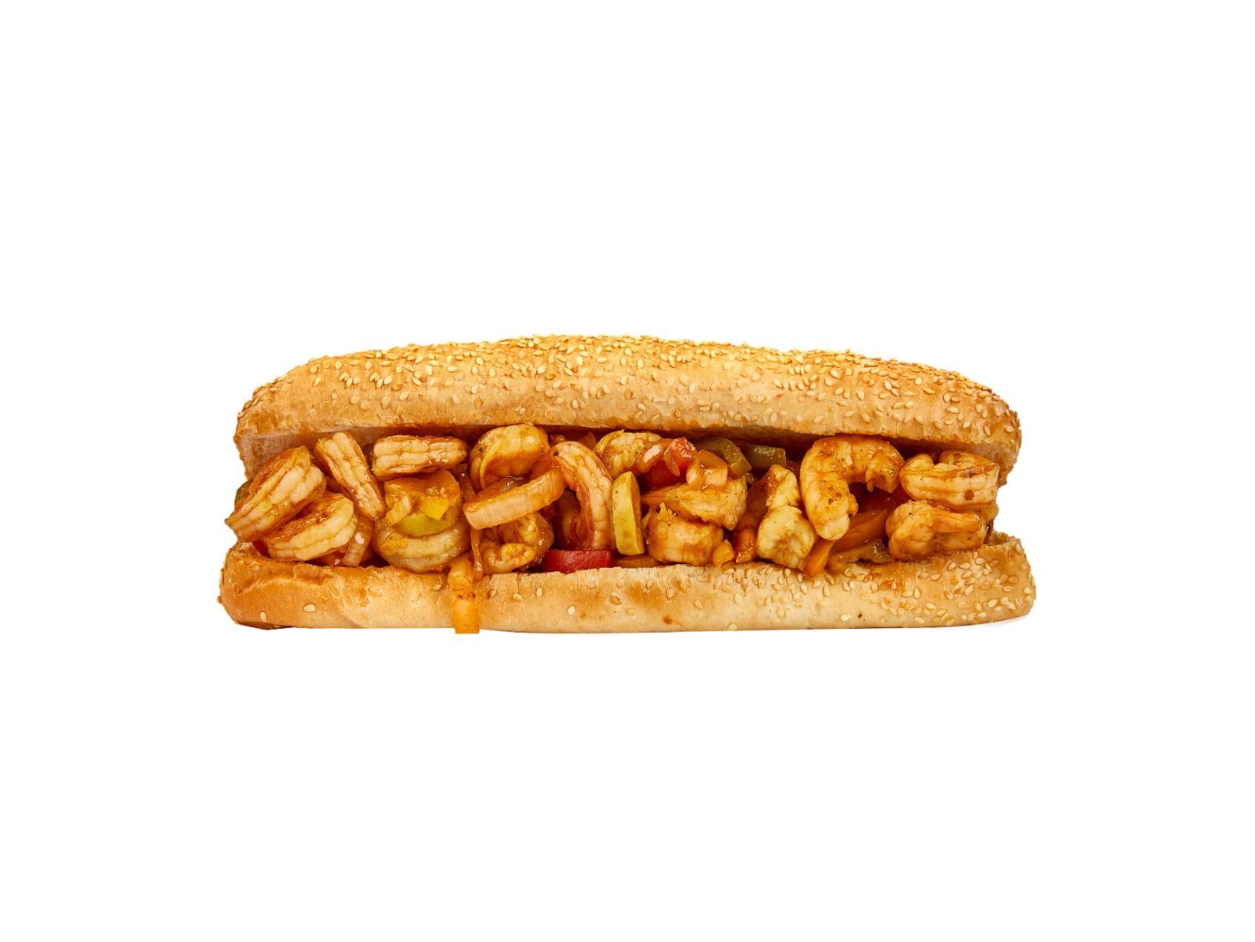 Grilled Shrimp Fajita Sandwich Seyami