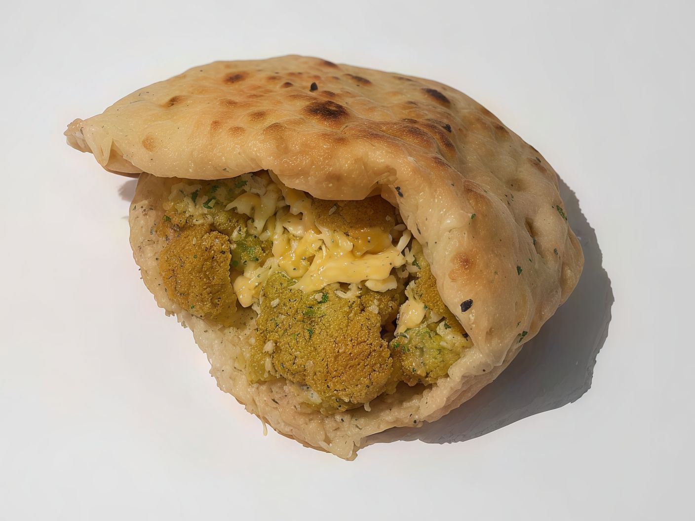 Falafel with Romy cheese