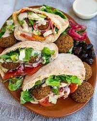 Falafel With Moussaka