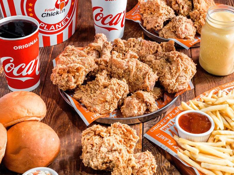Chicken Planet Family Meal - 8 Pieces