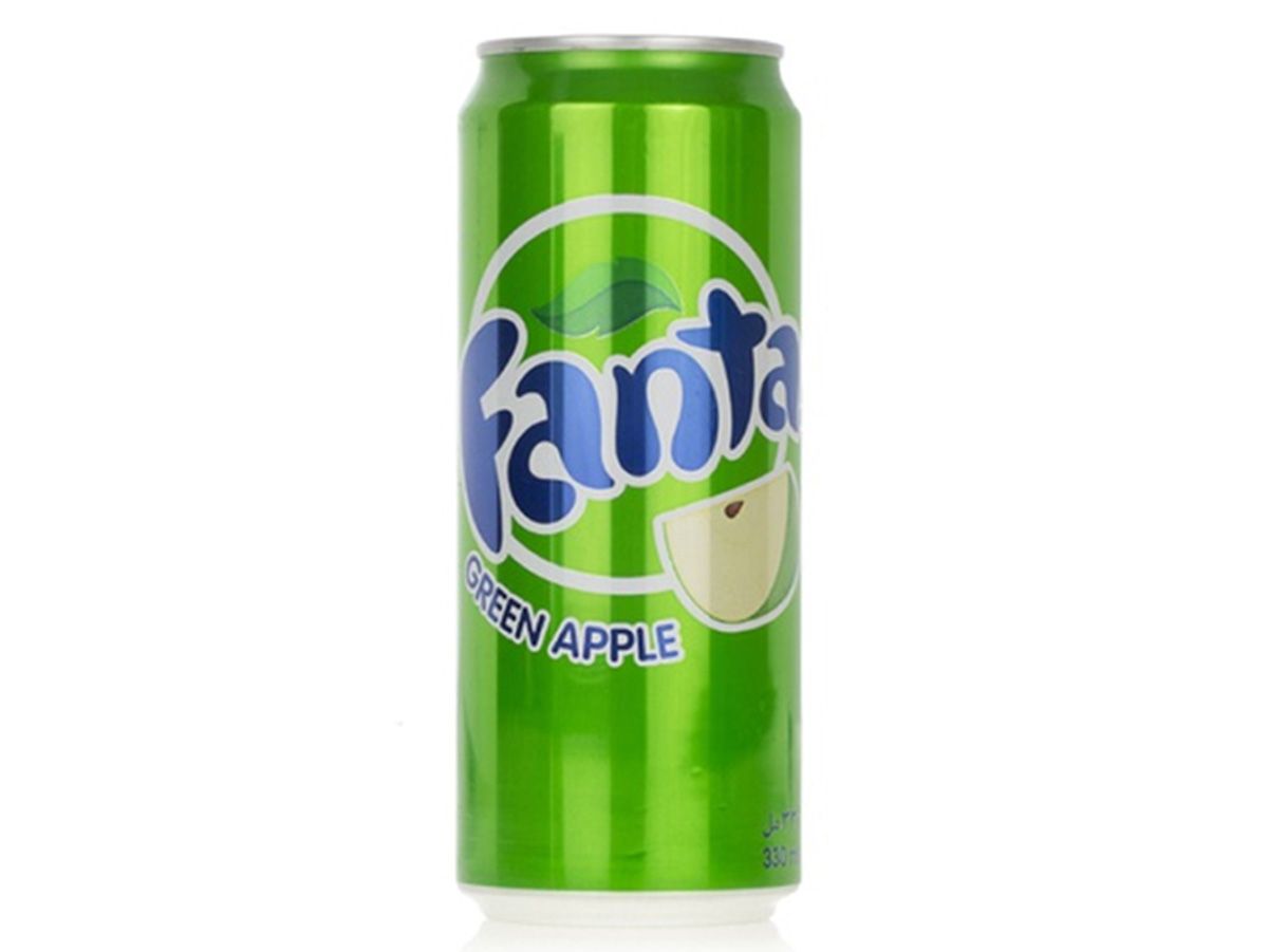 Fanta Apple Cans