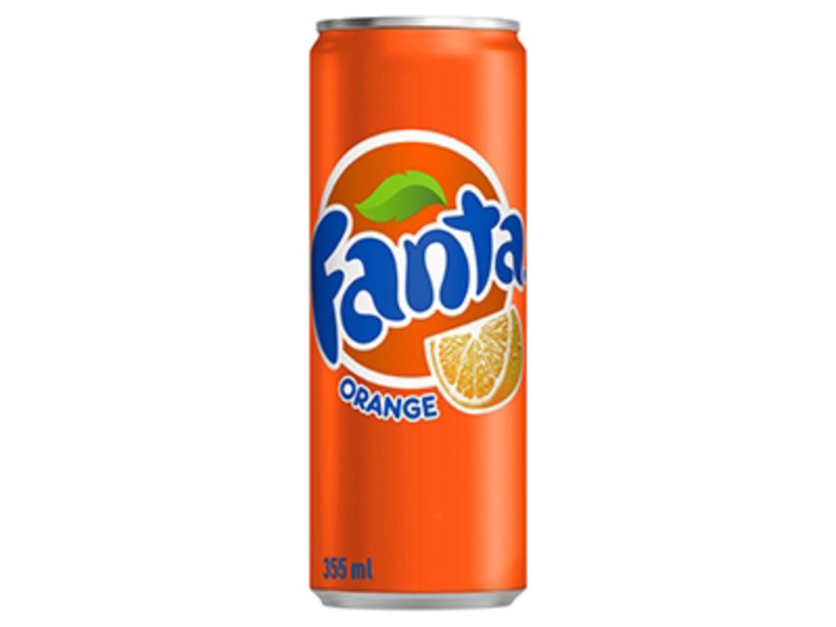 Fanta Orange Cans