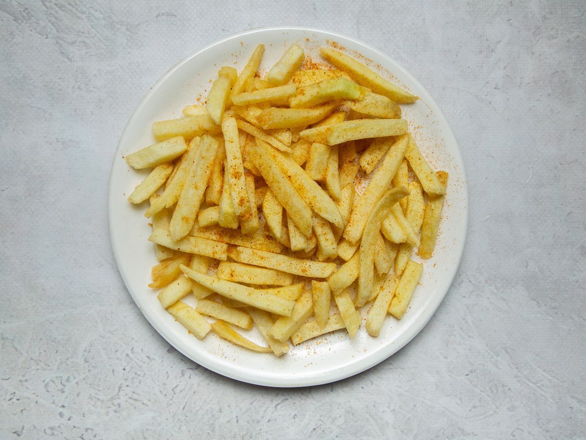 Potato Pomme Frites Plate