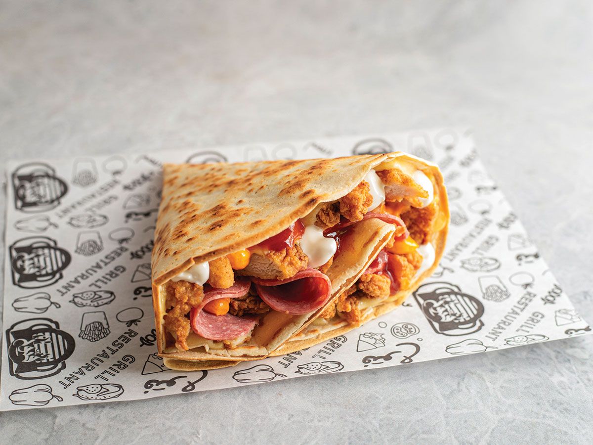 Friday's Chicken Crepe