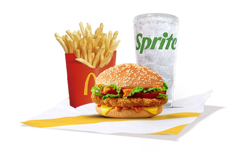 Fiery Mayo Chicken Large Meal