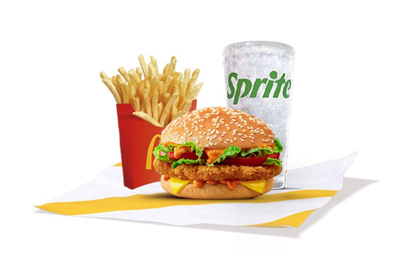 Fiery Mayo Chicken Medium Meal
