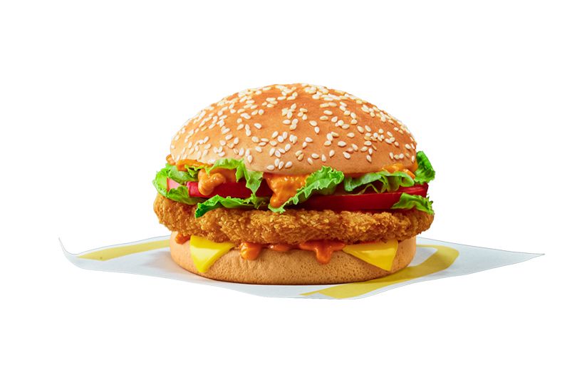 Fiery Mayo Chicken Sandwich