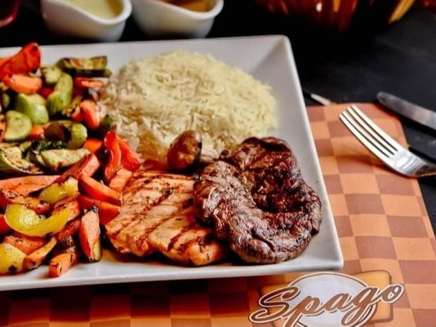 Fillet and grilled chicken