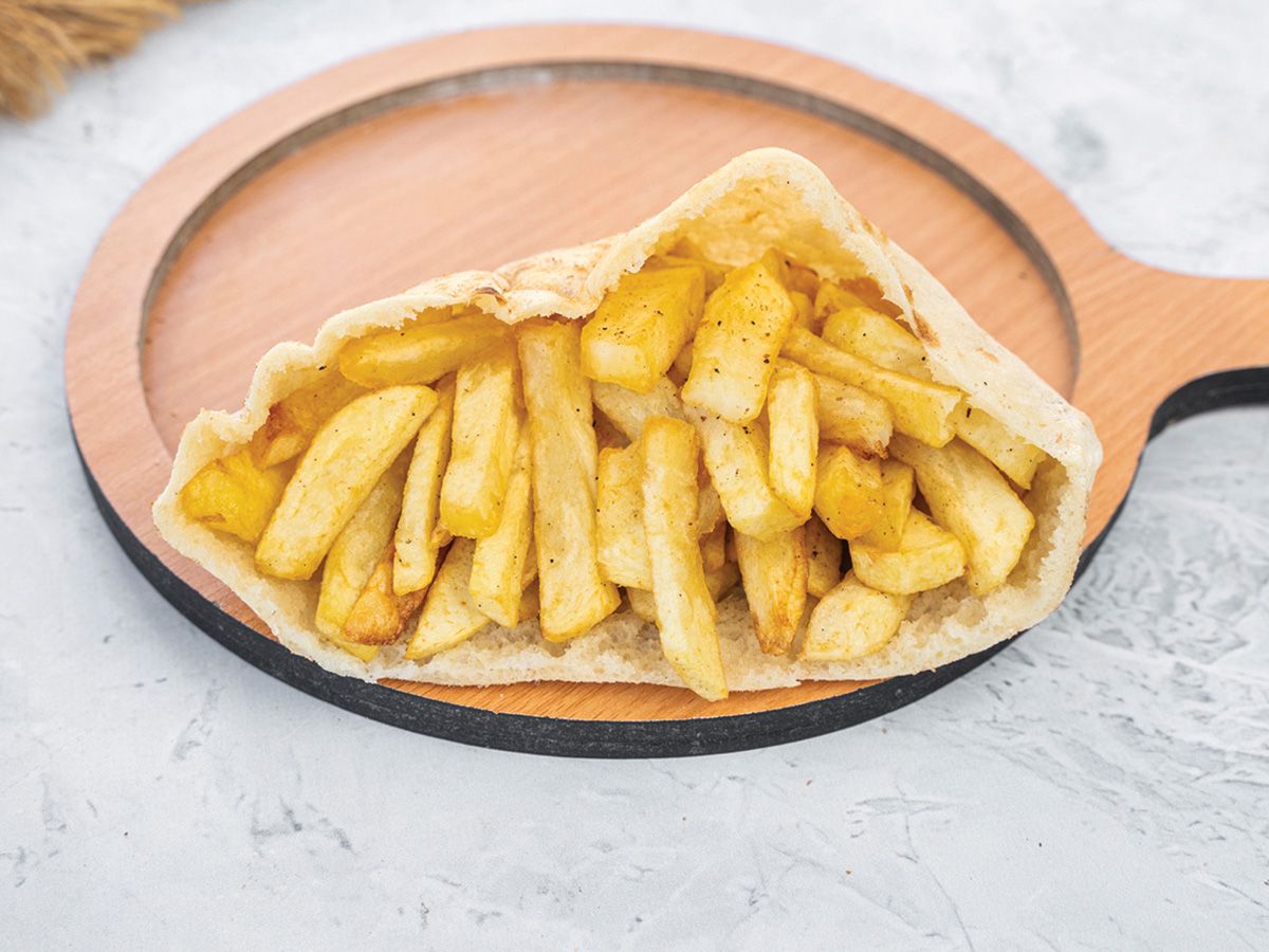 Fried Potato Sandwich