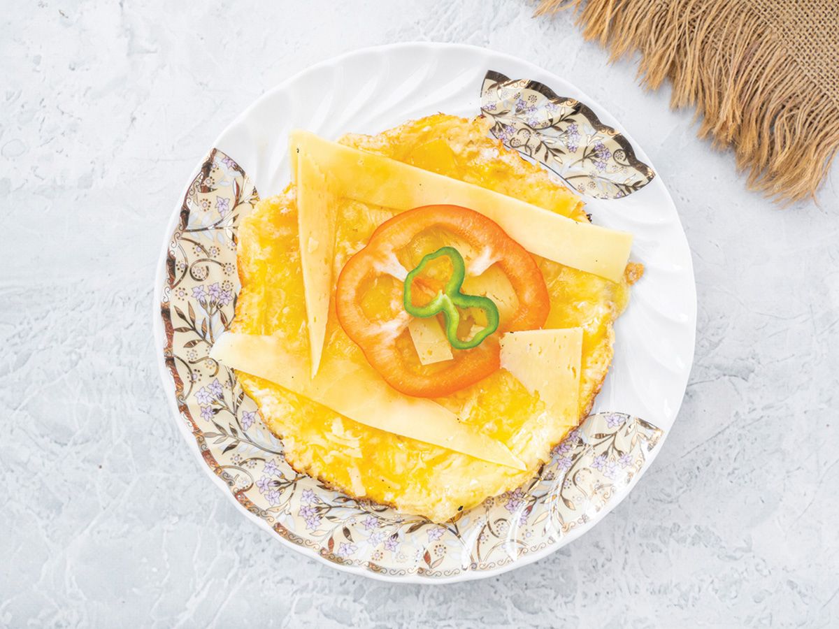 Omelet with Roumy cheese