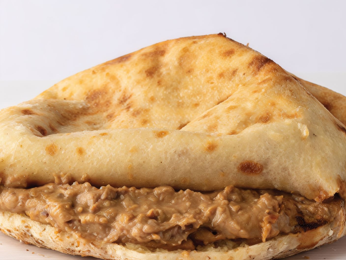 Foul Sandwich With Ghee