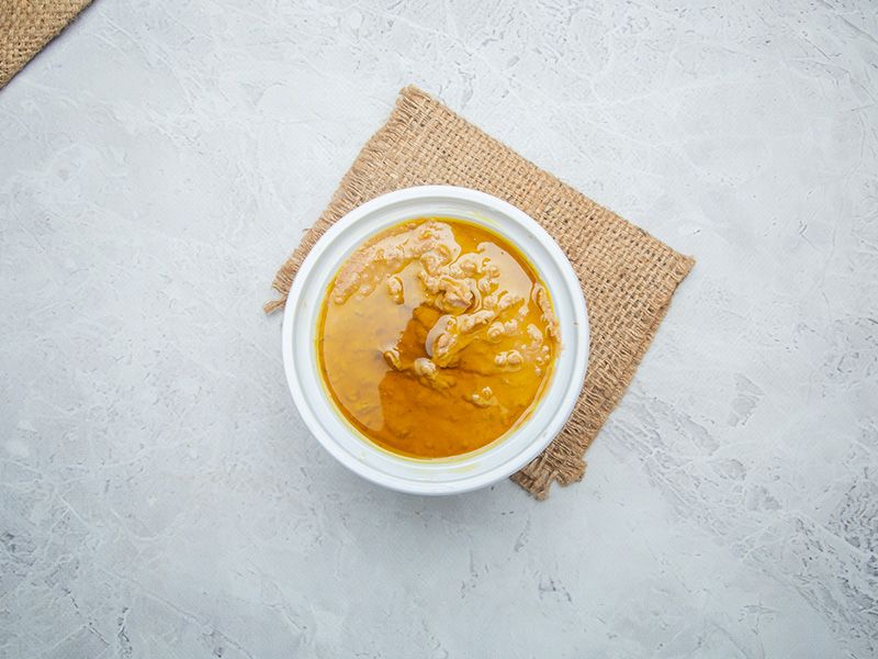 Foul box with local ghee