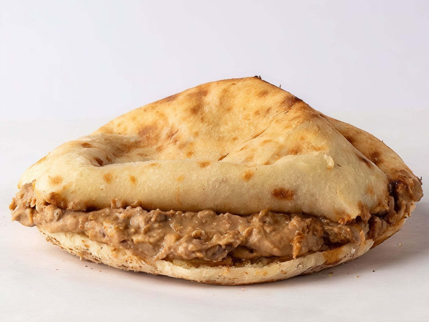 Foul With Oriental Sausage Sandwich