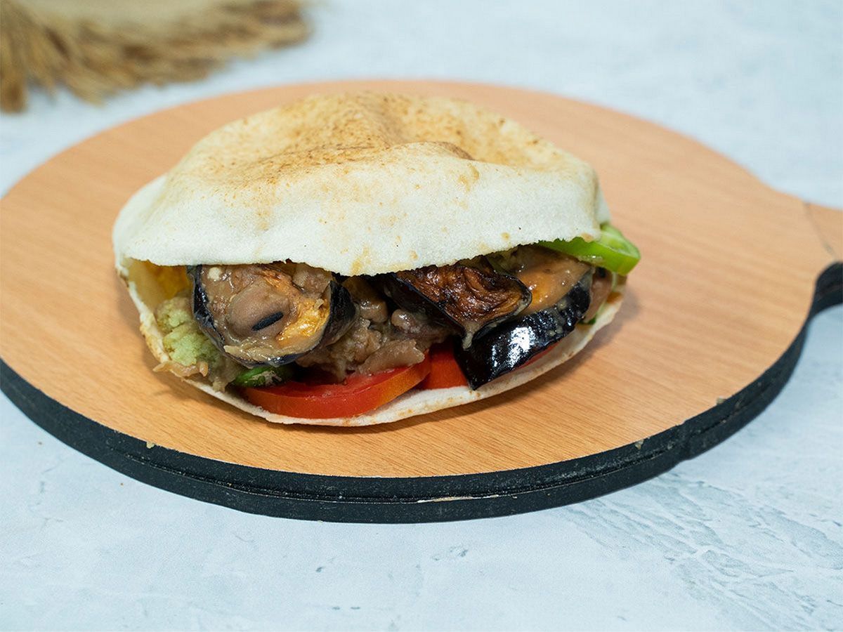 Fried eggplant