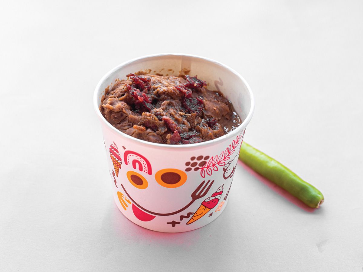 Ful Medames box with ghee