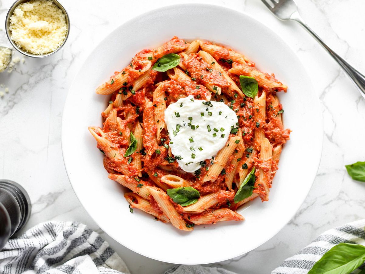 Four cheese pasta