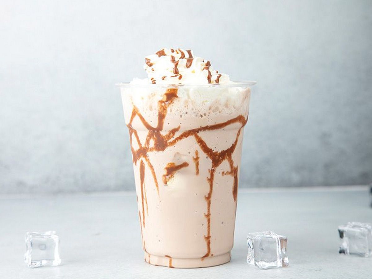 Frappe caramel