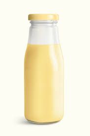 Fresh Banana Juice Bottle