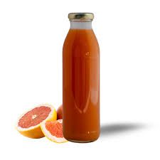 Fresh Grape Fruit Juice Bottle