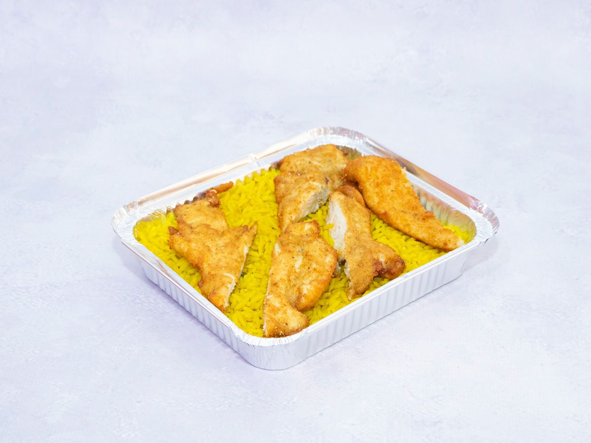 Fresh chicken pane Rice