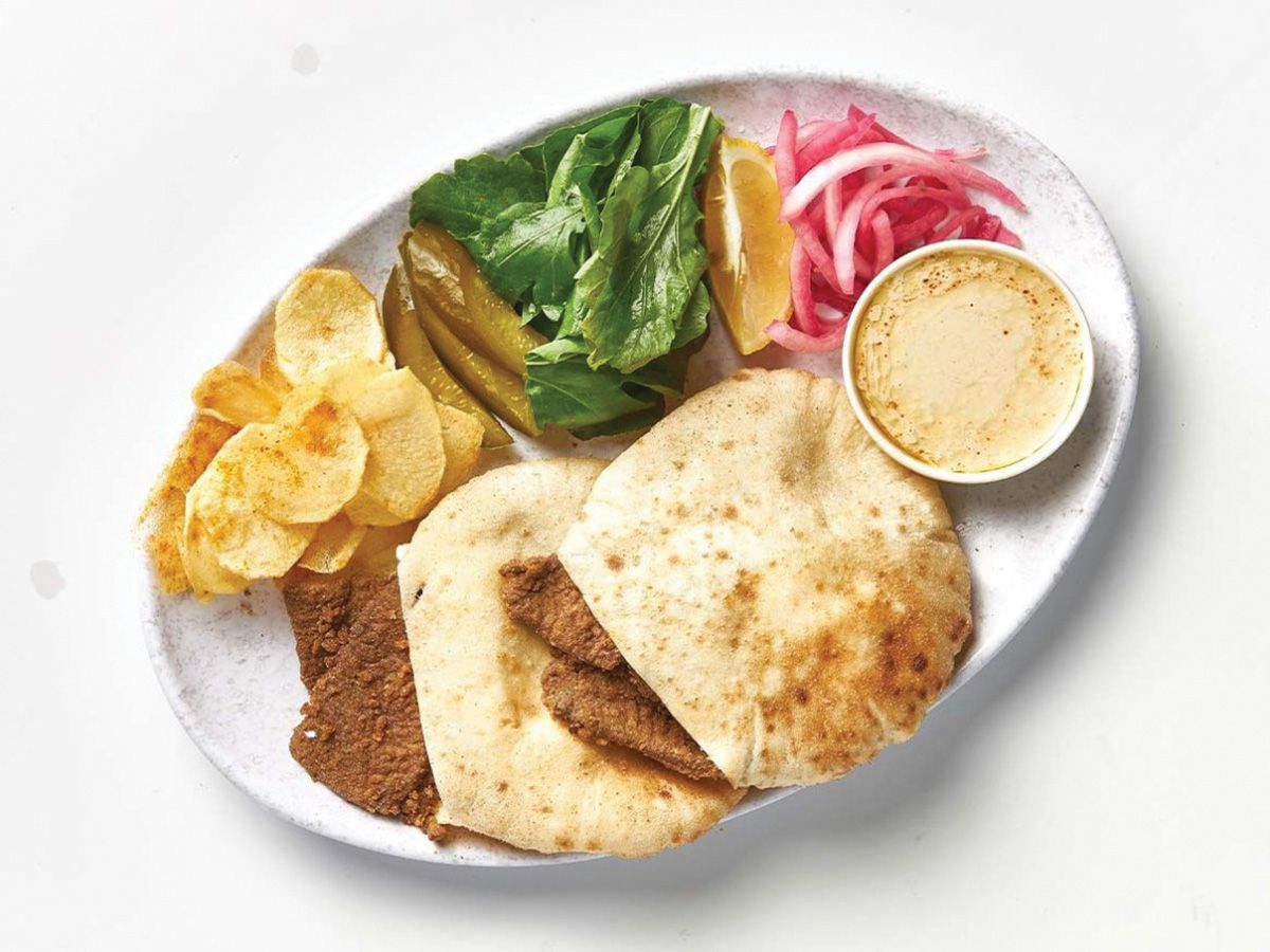 Fried Beef Liver Sandwich