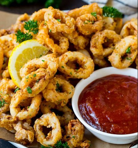 Fried calamari