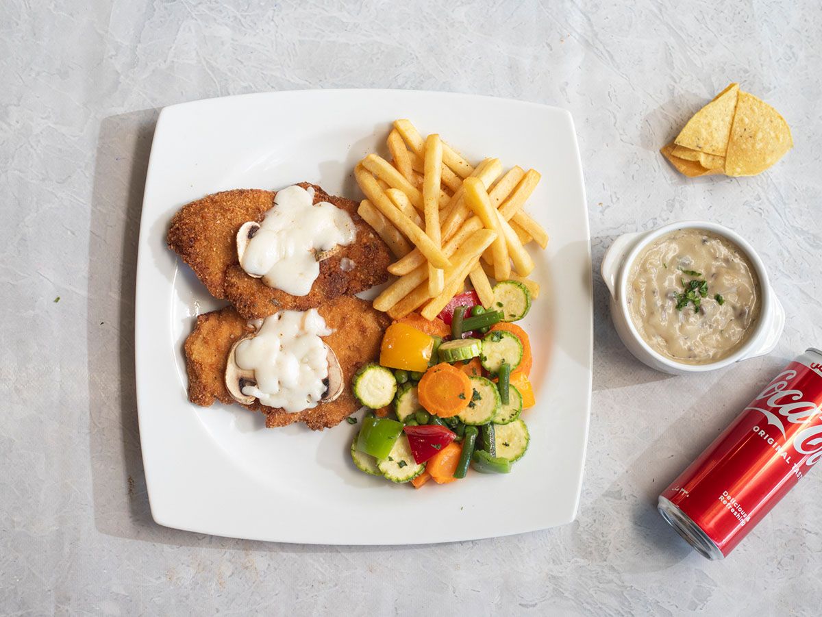Fried Chicken Caesar Platter Offer