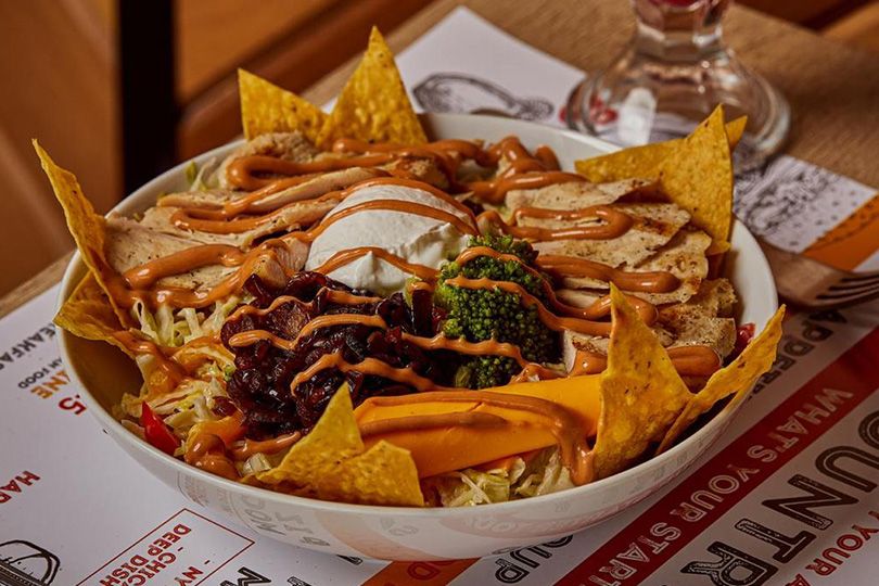 Fried Chicken Nachos
