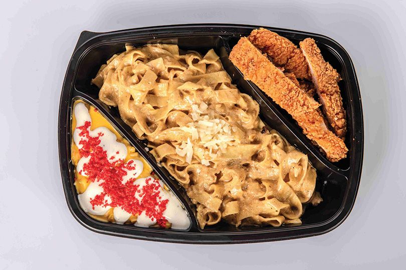 Fried Chicken Pasta