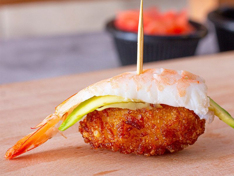 Shrimp Crispy Rice