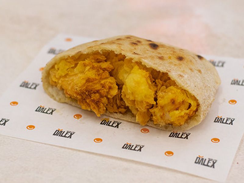 Fried Fish Fillet Baladi Sandwich