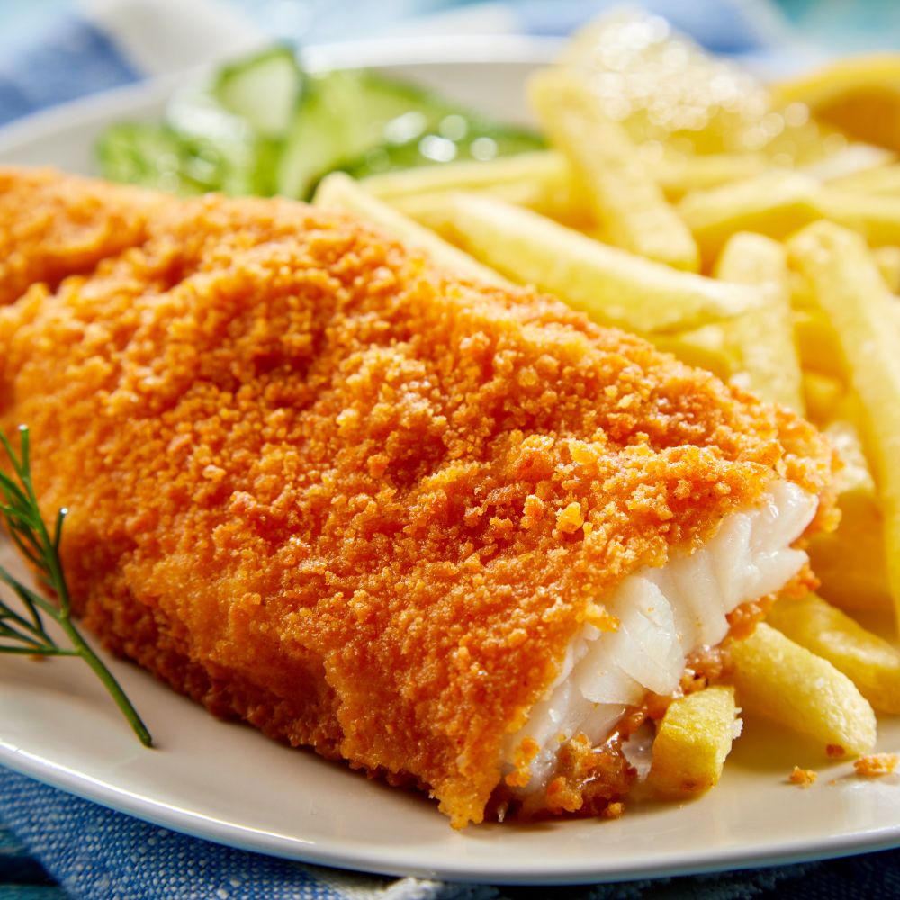 Fried Fish Fillet Meal