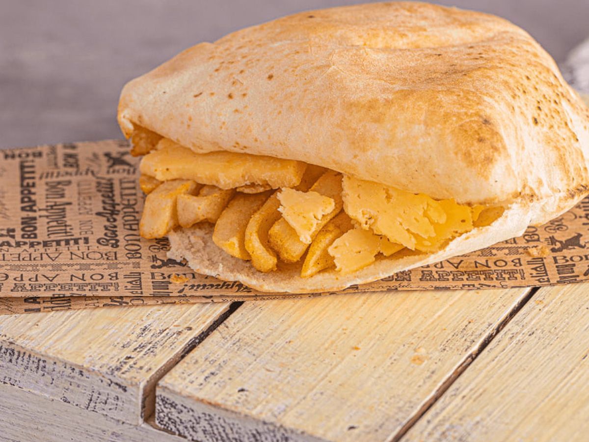 Roumi Cheese Potato Sandwich