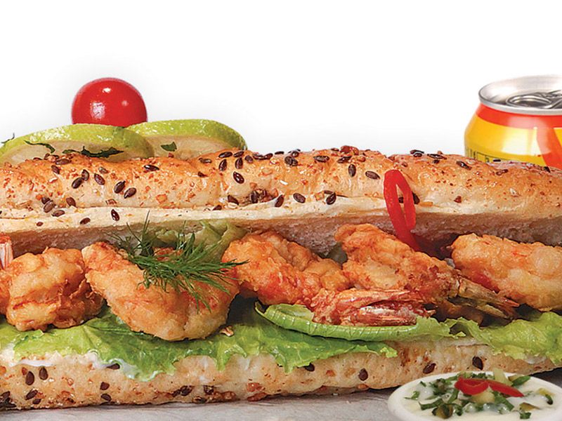 Fried Shrimp Sandwich