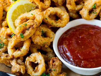 Fried Calamari Platter