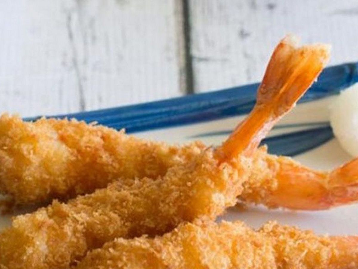 Fried ura shrimp Roll