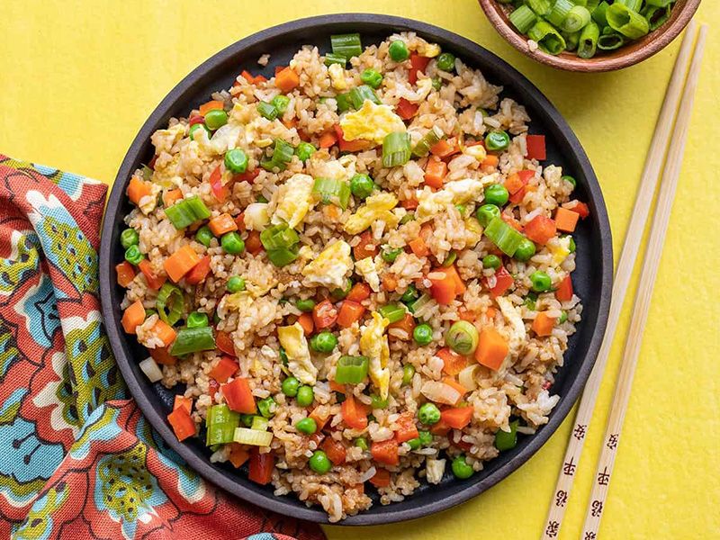 Fried Rice with Vegetables