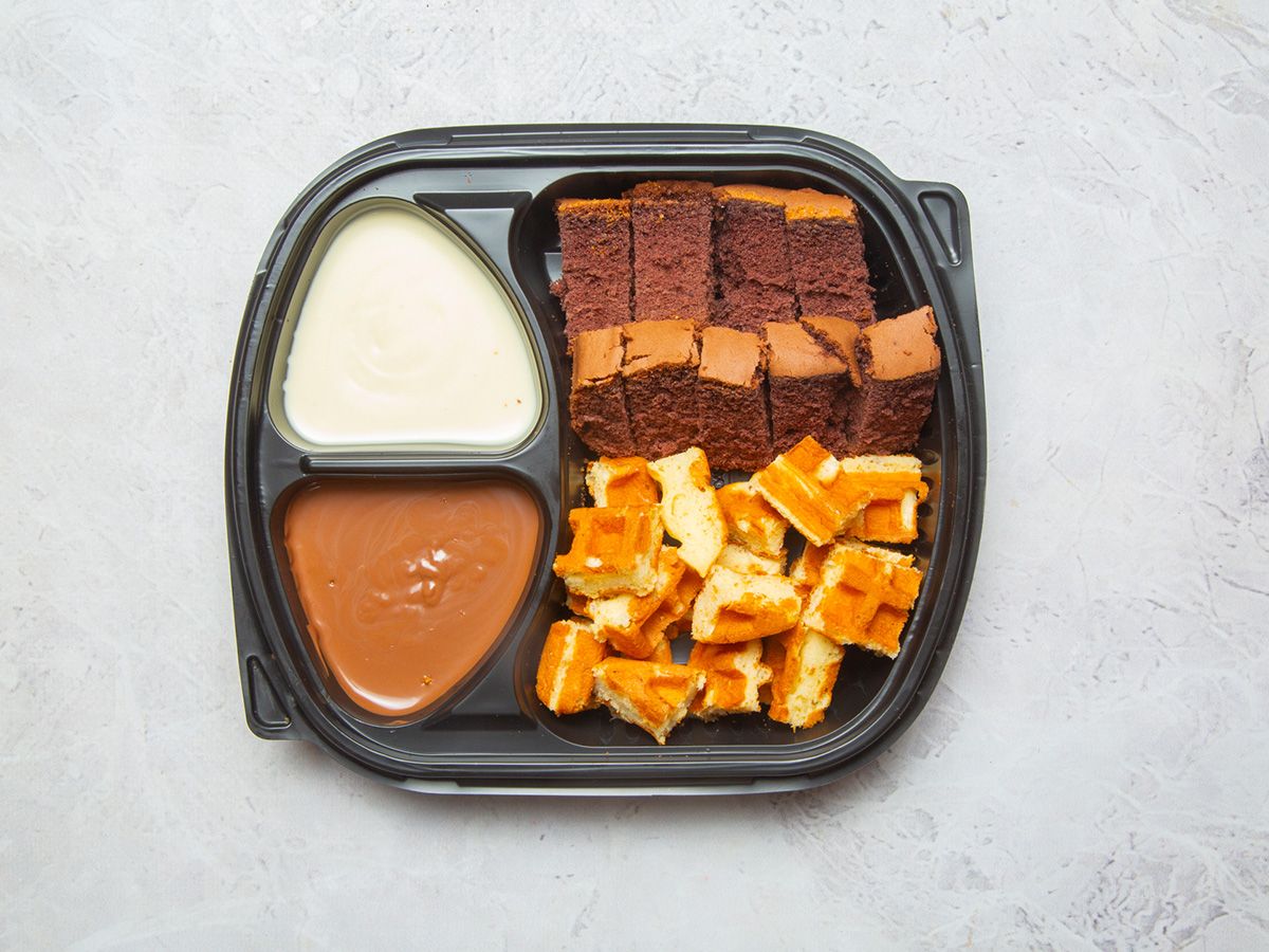 Fudge And Waffle Mix Bites