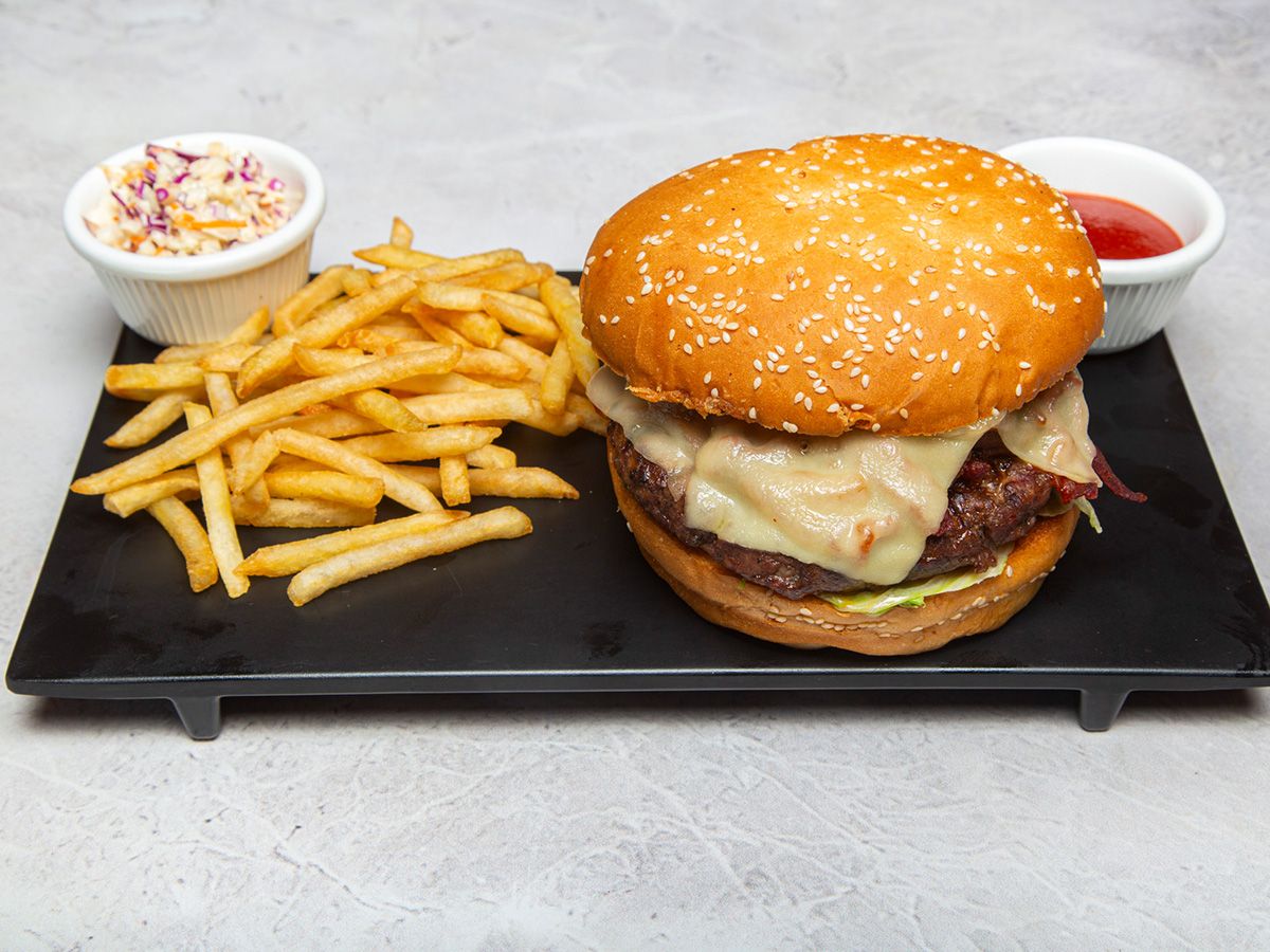 Fuego Burger.