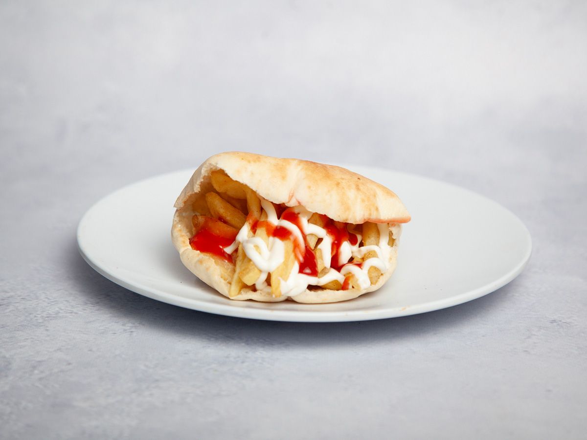 Fries With Mayonnaise Sandwich