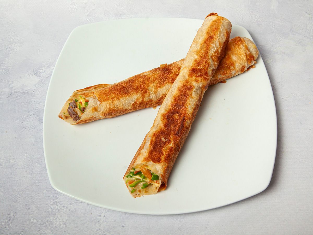 Pastrami With Kiri Cheese Saroukh