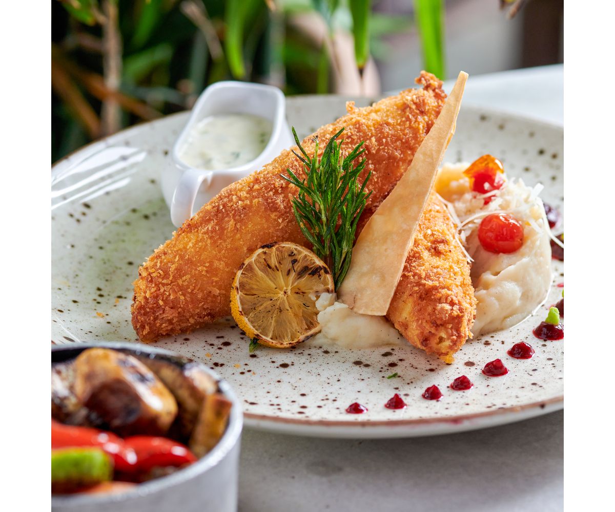 Fried Chicken Stuffed With Butter And Garlic