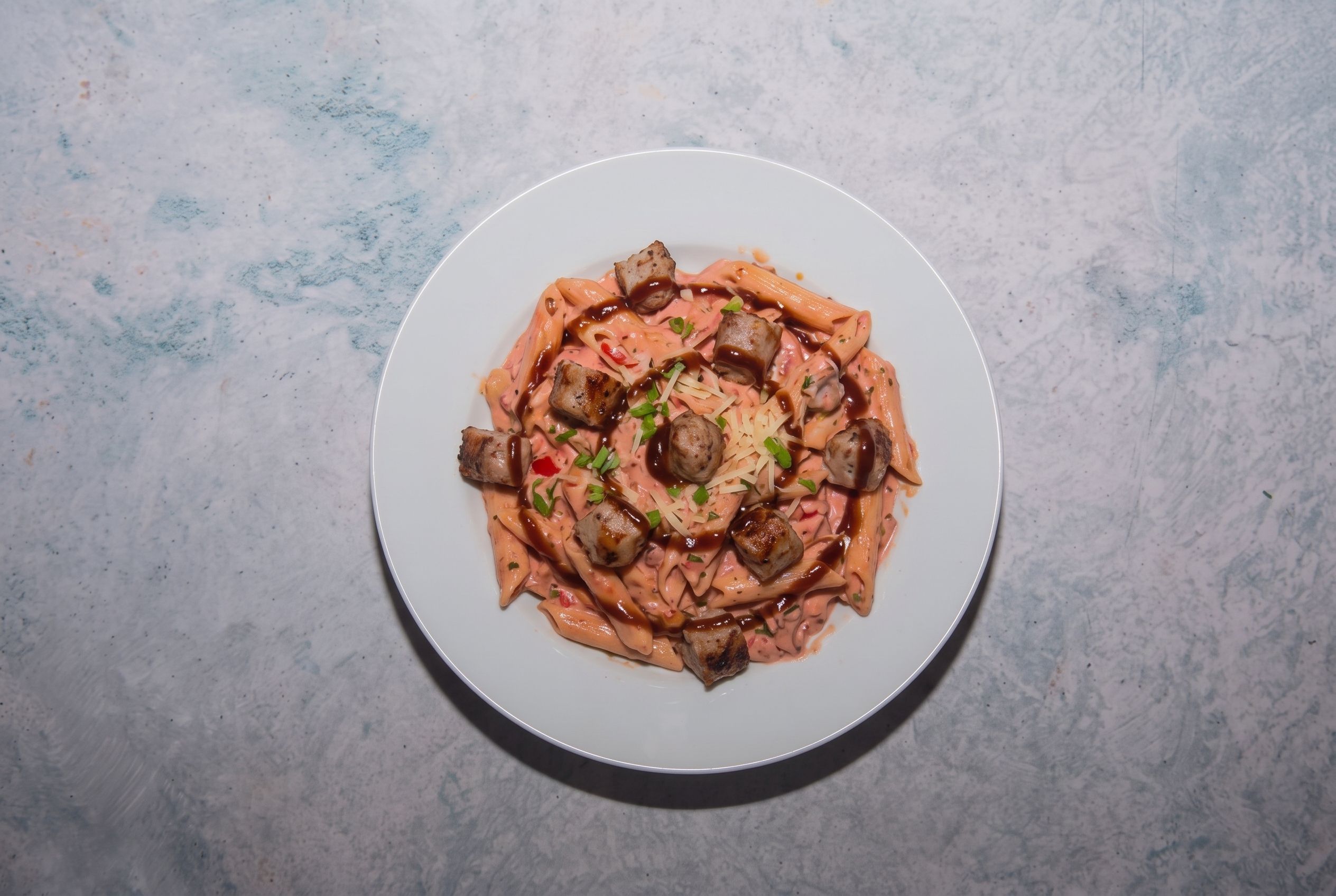 BBQ Sausage Pasta