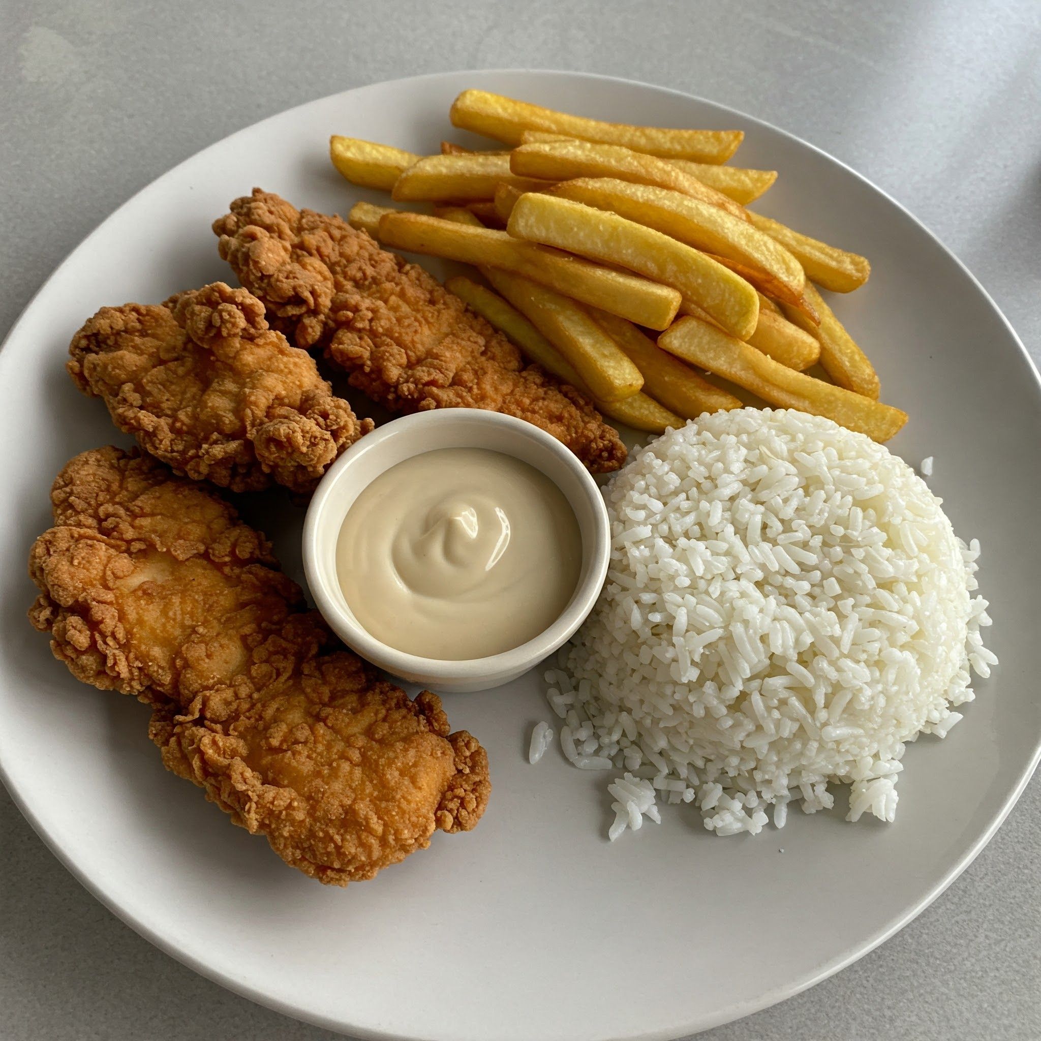 Spicy zinger meal