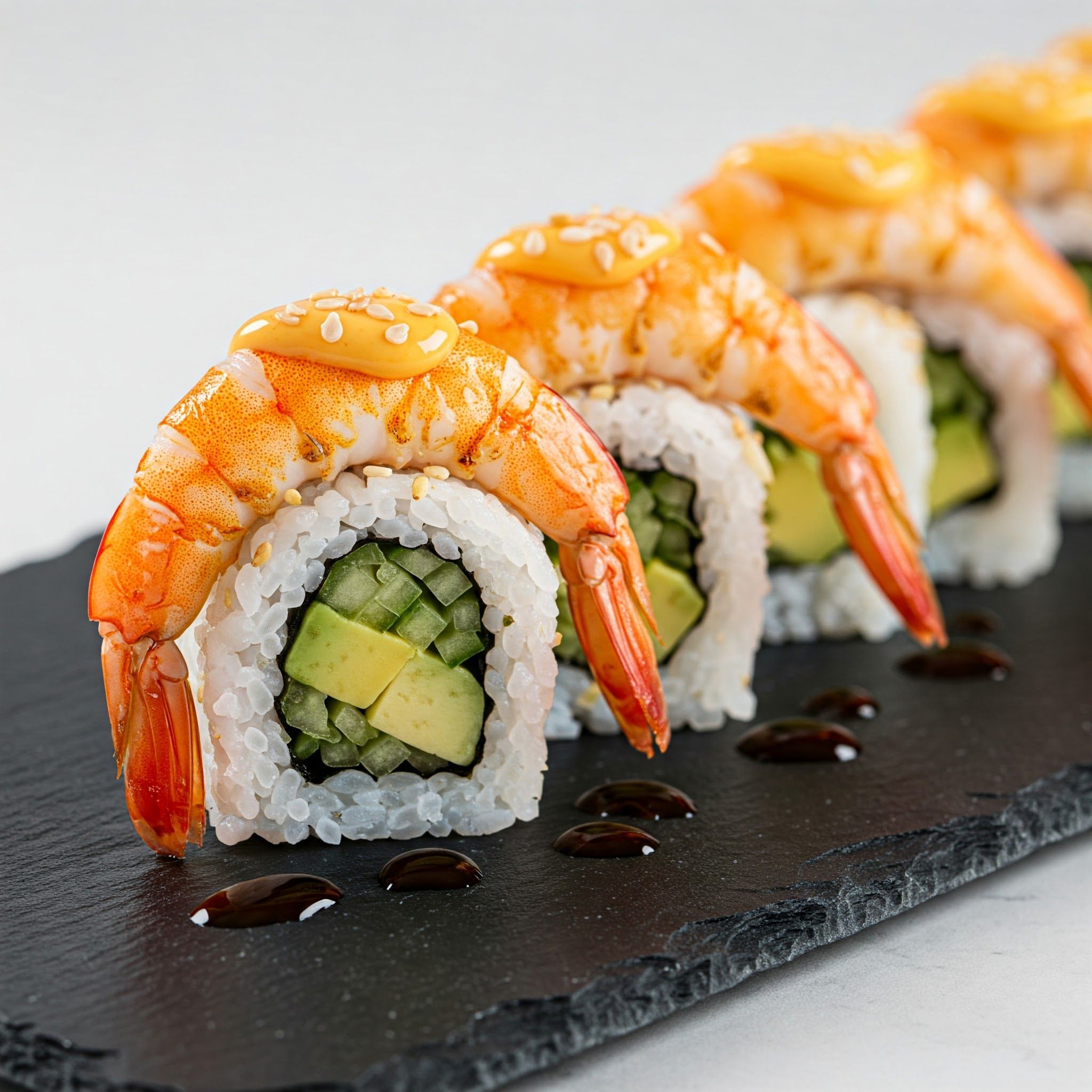 Tataki Prawns
