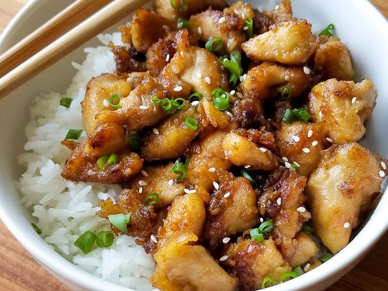 Chicken with Garlic and Ginger