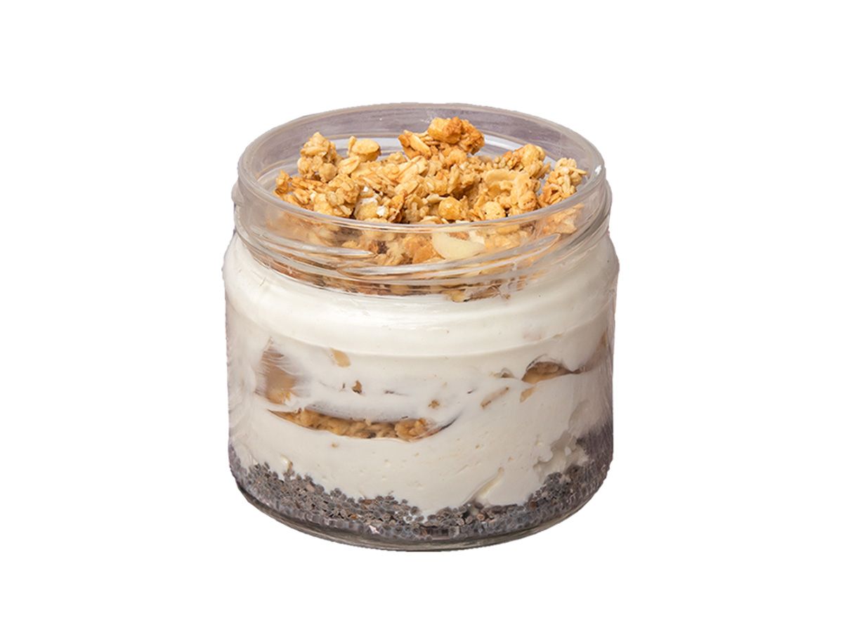 Granola And Honey Greek Yogurt